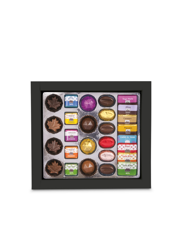Maglio Fiandra Noir Pralinen Geschenkbox sortiert