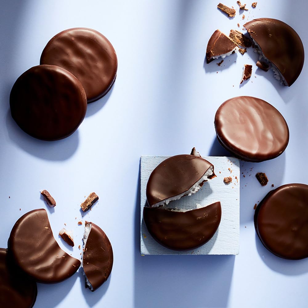 HUSSEL Pralinen Pfefferminz-Taler Zartbitter Fondant 125 g