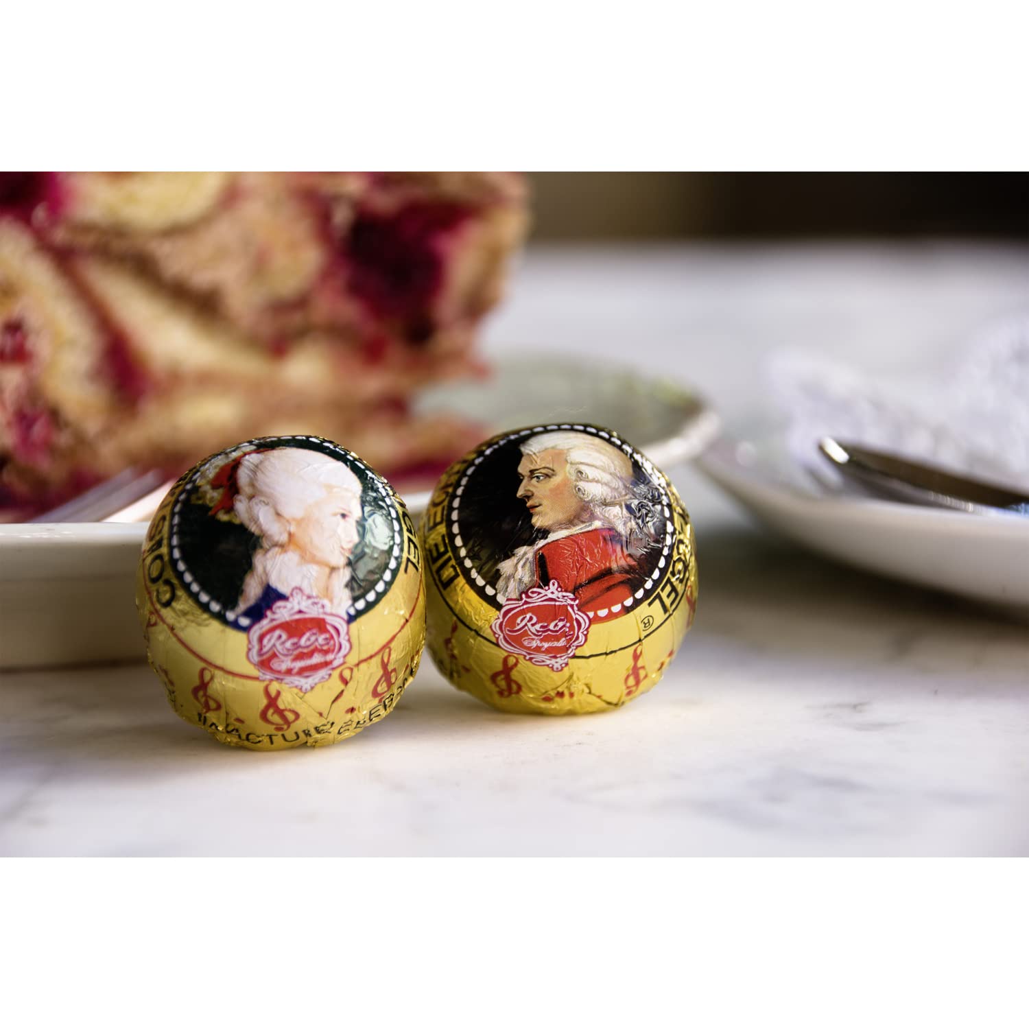 Echte Reber Mozart-Kugeln Pralinen 120 g Zartbitter