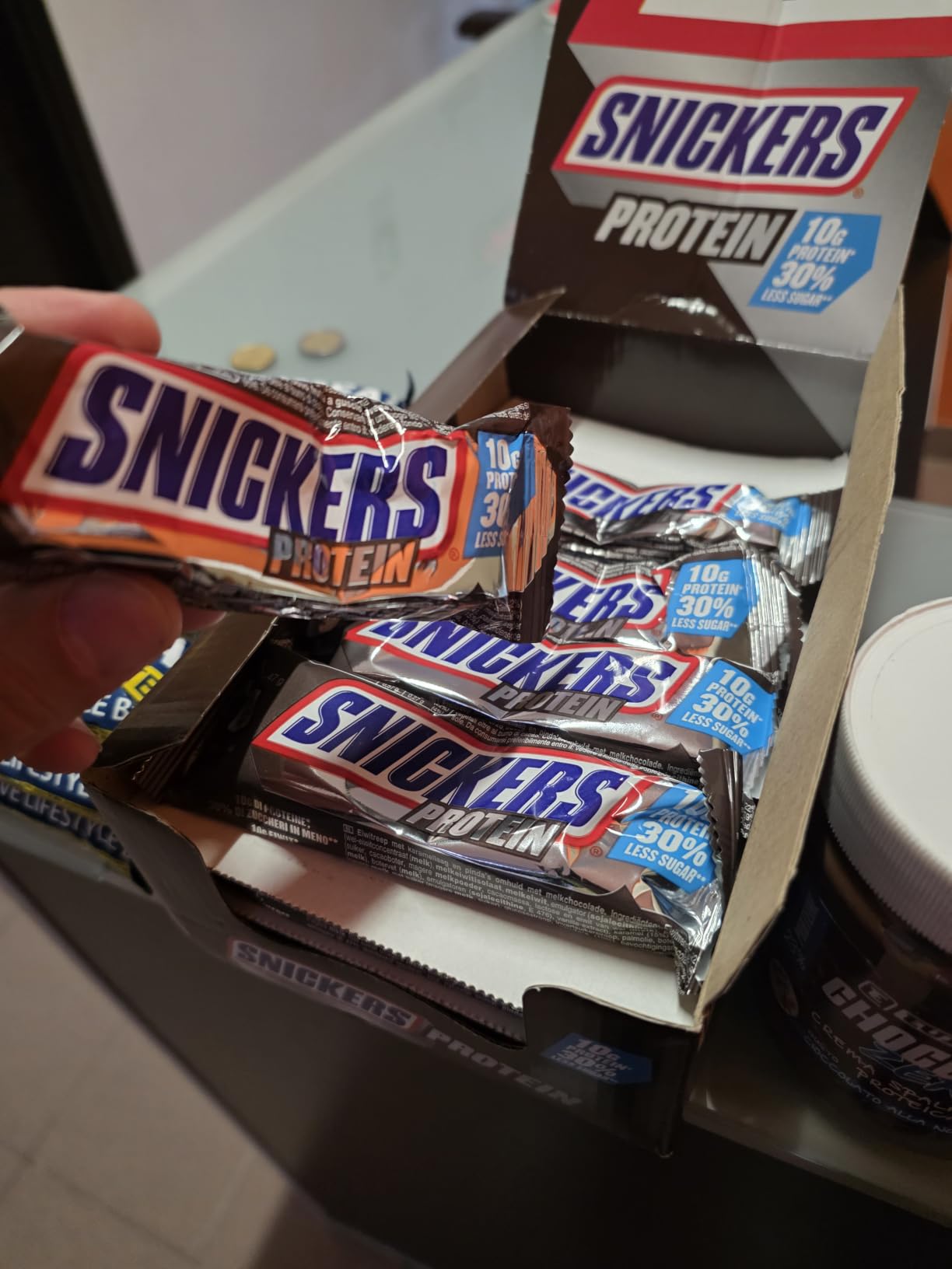 Snickers Protein Riegel 18x47g Erdnuss Karamell