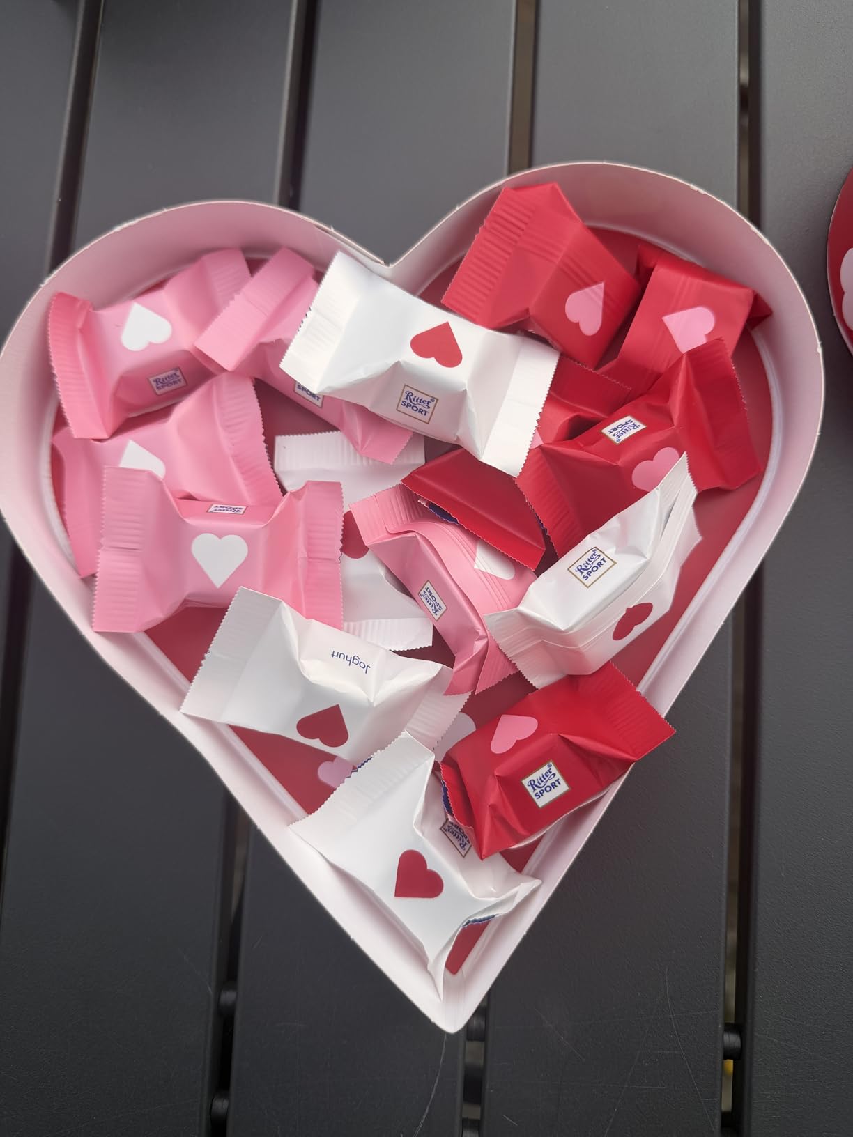 Ritter Sport Bunte Vielfalt Herz Schokowürfel 119g Vollmilch