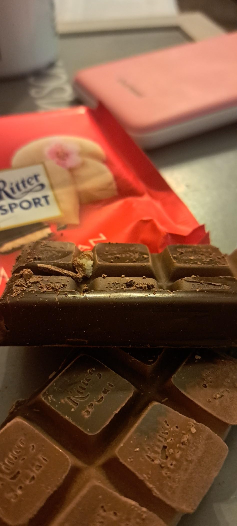 Ritter Sport Bunte Vielfalt Marzipan Schokolade 12x100g