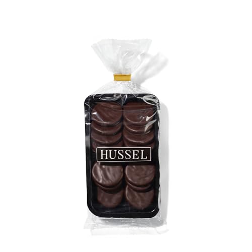 HUSSEL Pralinen Pfefferminz-Taler Zartbitter Fondant 125 g
