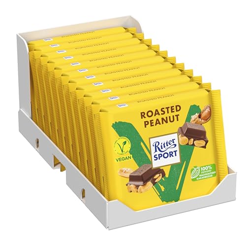 Ritter Sport Vegan Roasted Peanut Schokolade 11 x 100g gesalzen