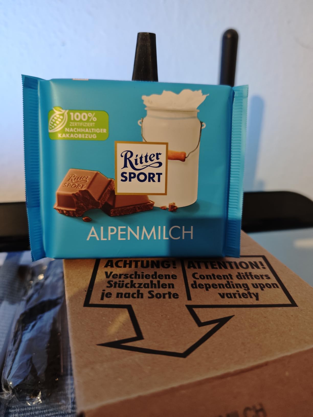 Ritter Sport Großtafel Alpenmilch Vollmilchschokolade 11 x 250 g