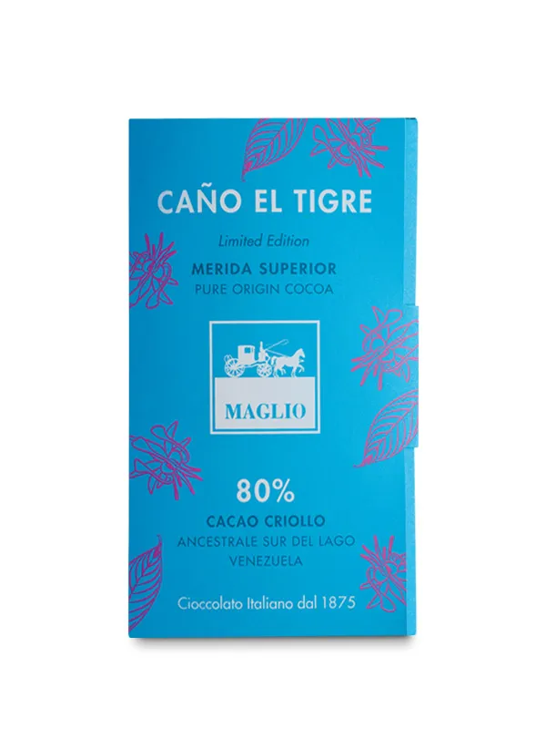 Maglio Tavolette Criollo Caño El Tigre 80% Schokolade 60g