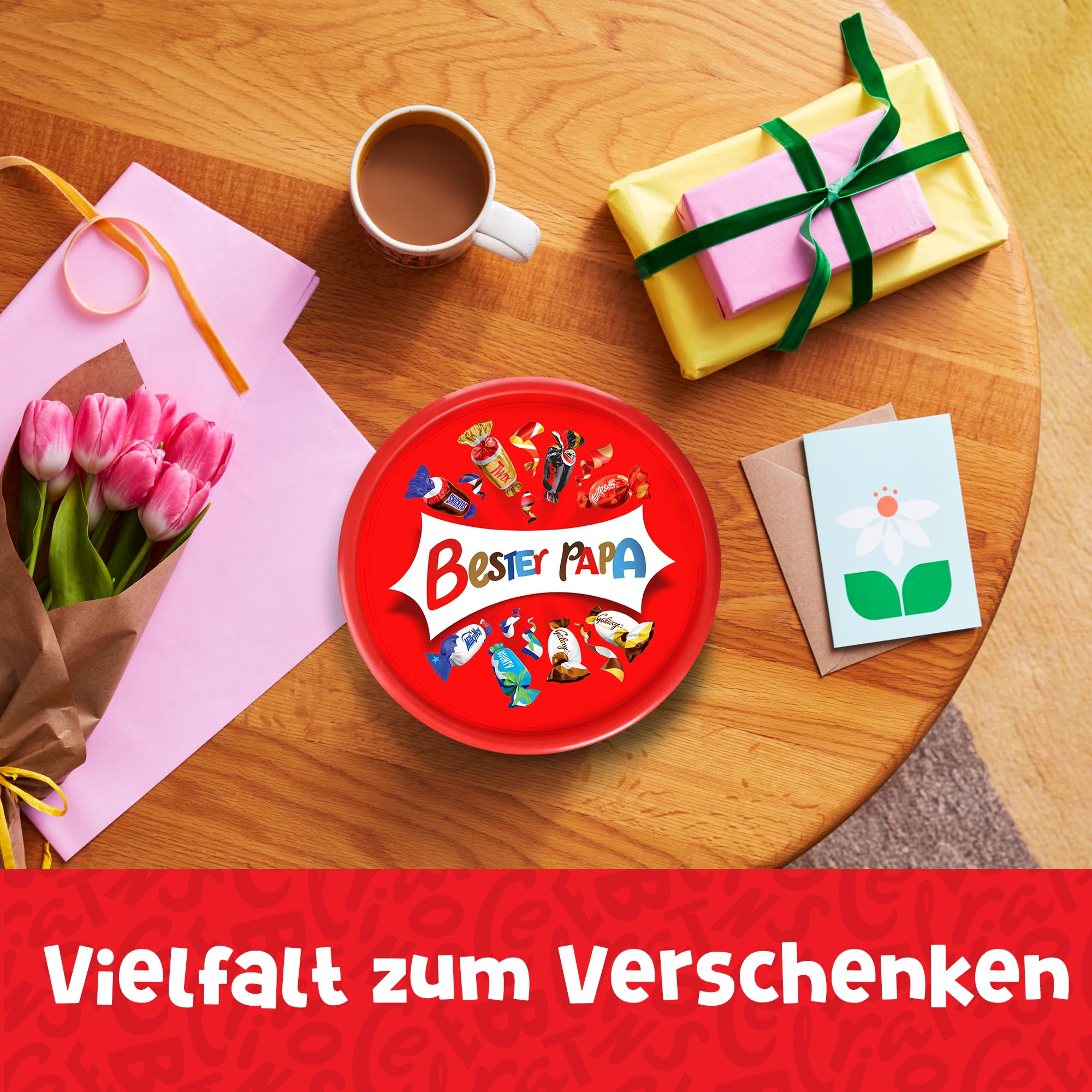 Celebrations Gift Tin Bester Papa Pralinenmischung 550g Dose