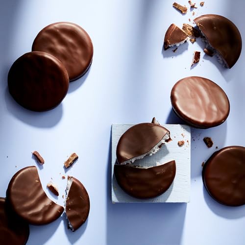 HUSSEL Pralinen Pfefferminz-Taler Zartbitter Fondant 125 g