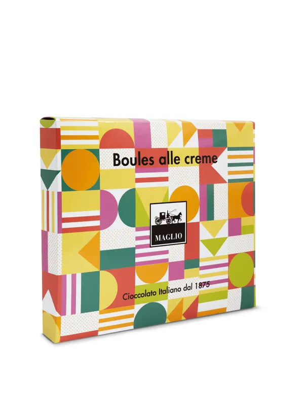 Maglio Boules alle Creme Pralinen Kugeln Geschenkschachtel