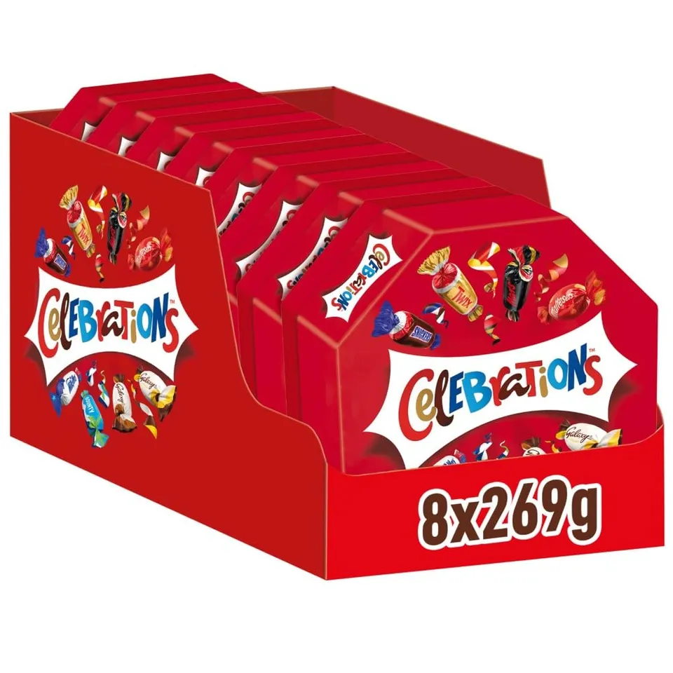Celebrations Chocolate Gift Box Pralinenmischung 8x269g