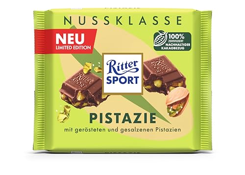 Ritter Sport Nuss-Klasse Pistazie Schokolade 12x100g