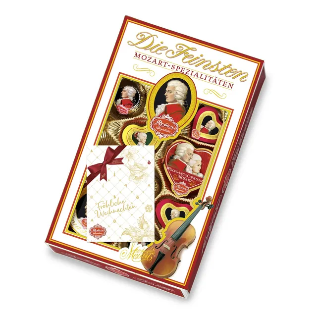Reber Die Feinsten Pralinenmischung 12er 218g Weihnachten