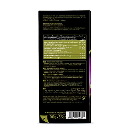 Valor Tradicionales Dunkle Schokolade 100g Himbeere 70%