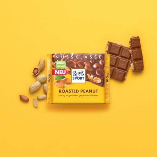 Ritter Sport Nuss-Klasse Roasted Peanut Tafel 11x100g Vollmilch
