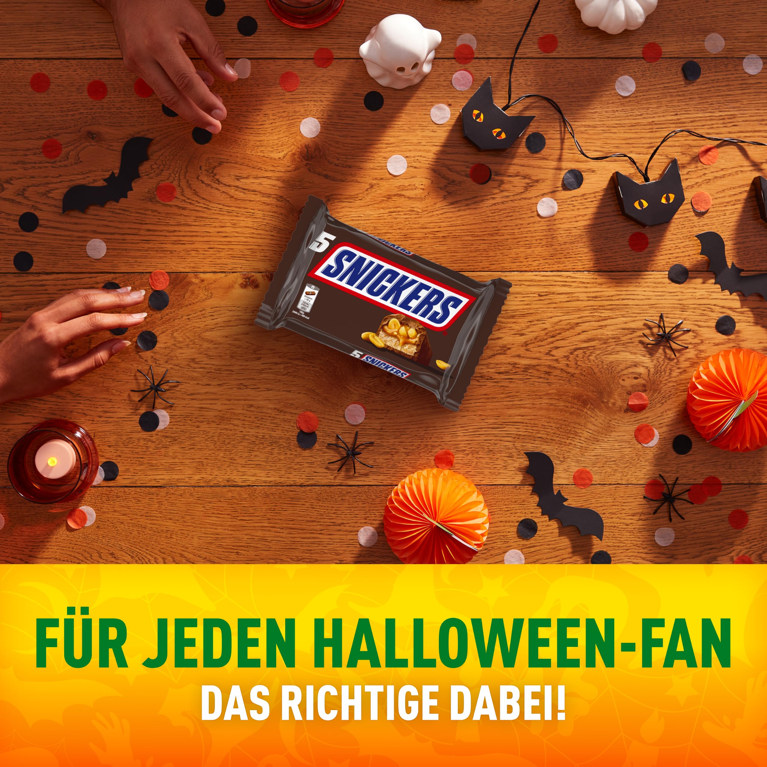 Snickers Original Schokoriegel 5x50g Erdnuss Karamell