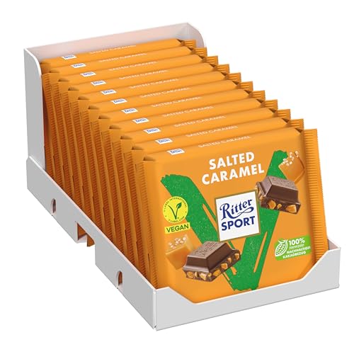 Ritter Sport Vegan Salted Caramel Schokolade 11x100g