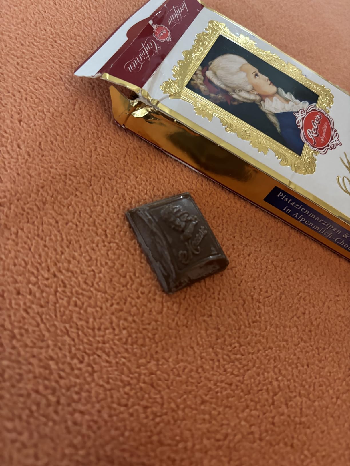 Reber Constanze Mozart-Chocolade Tafel 5x100g Marzipan