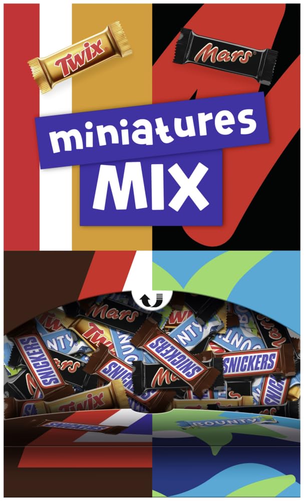 Celebrations Chocolate Bulk Box Miniatures Mix 3kg Vorratspack