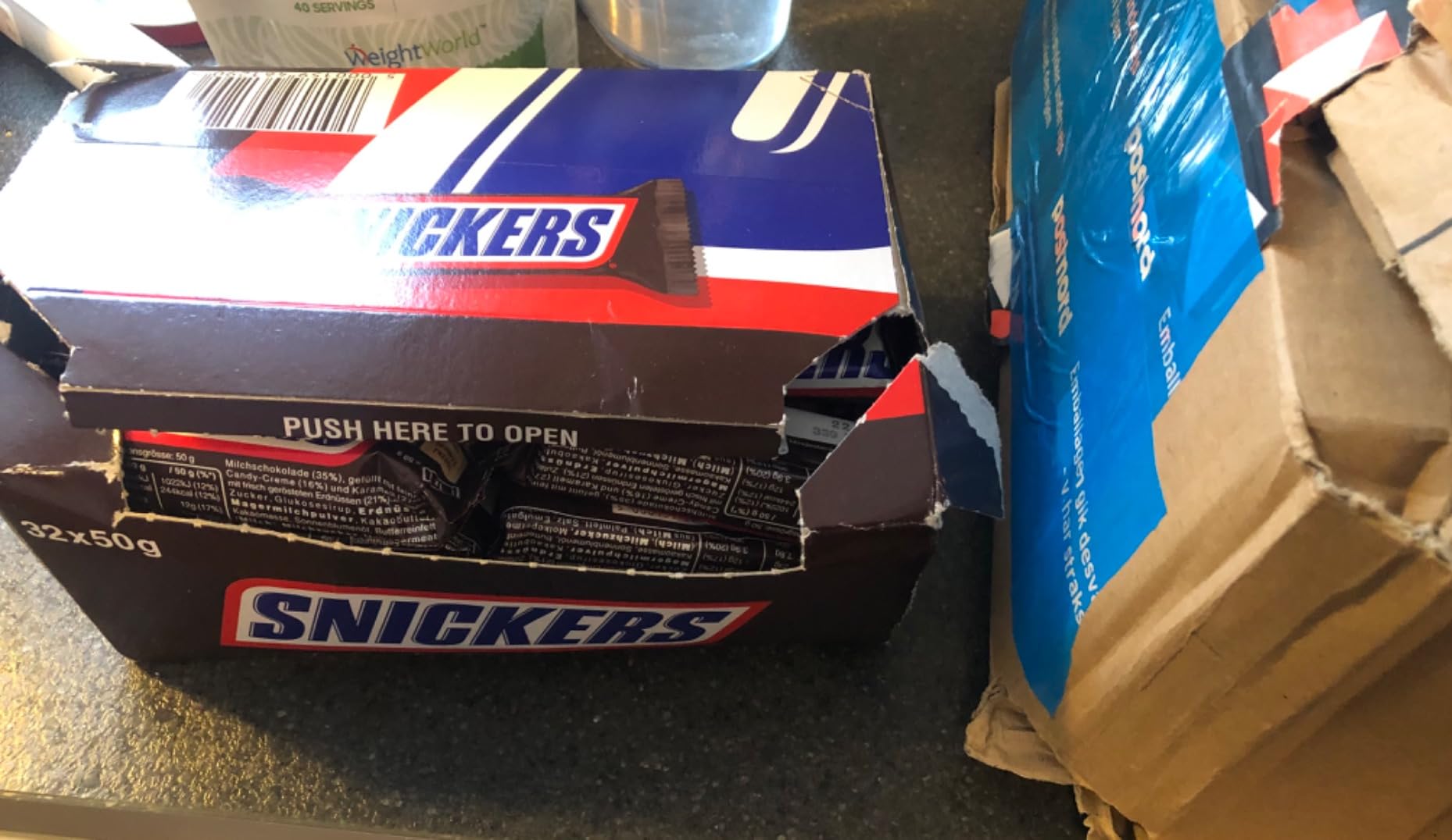 Snickers Original Schokoriegel Karamell 32x50g Vorratspack