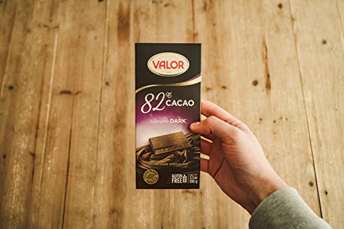 Valor Tradicionales Dunkle Schokolade 82% Kakao 100g Vegan