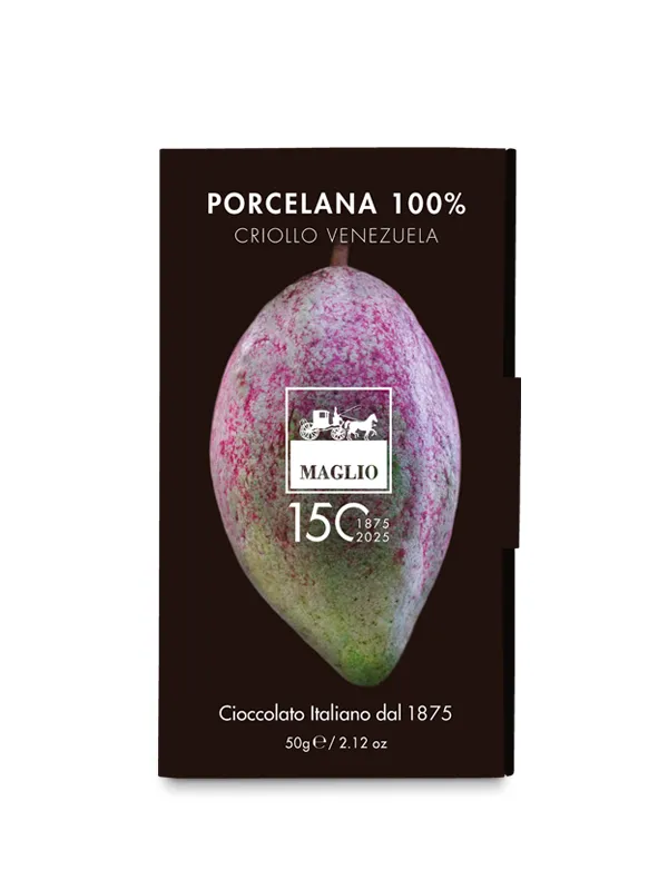 Maglio Tavolette Porcelana 100 Kakaomasse Schokolade 50g