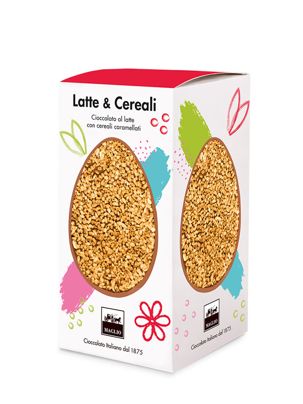Maglio Pasqua Osterei Vollmilch & Cereali Schokoei
