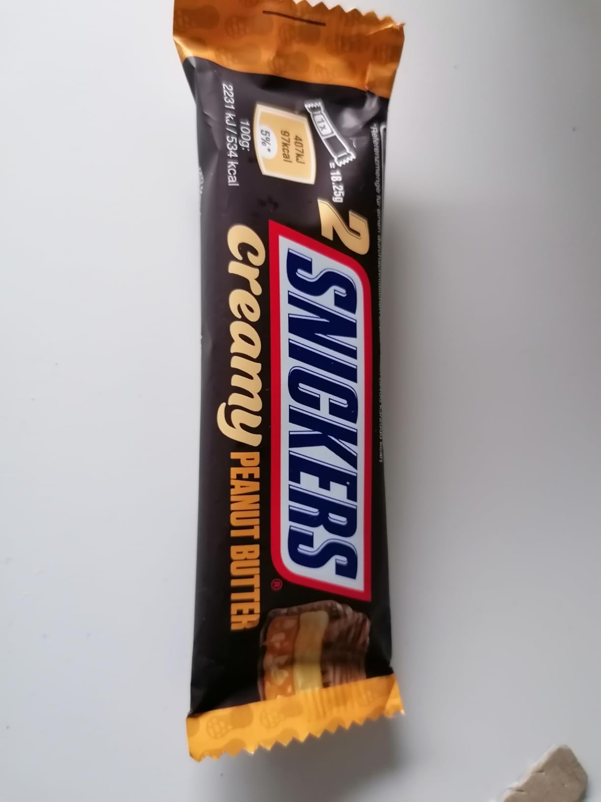 Snickers Creamy Peanutbutter Doppelriegel 24x36,5 g