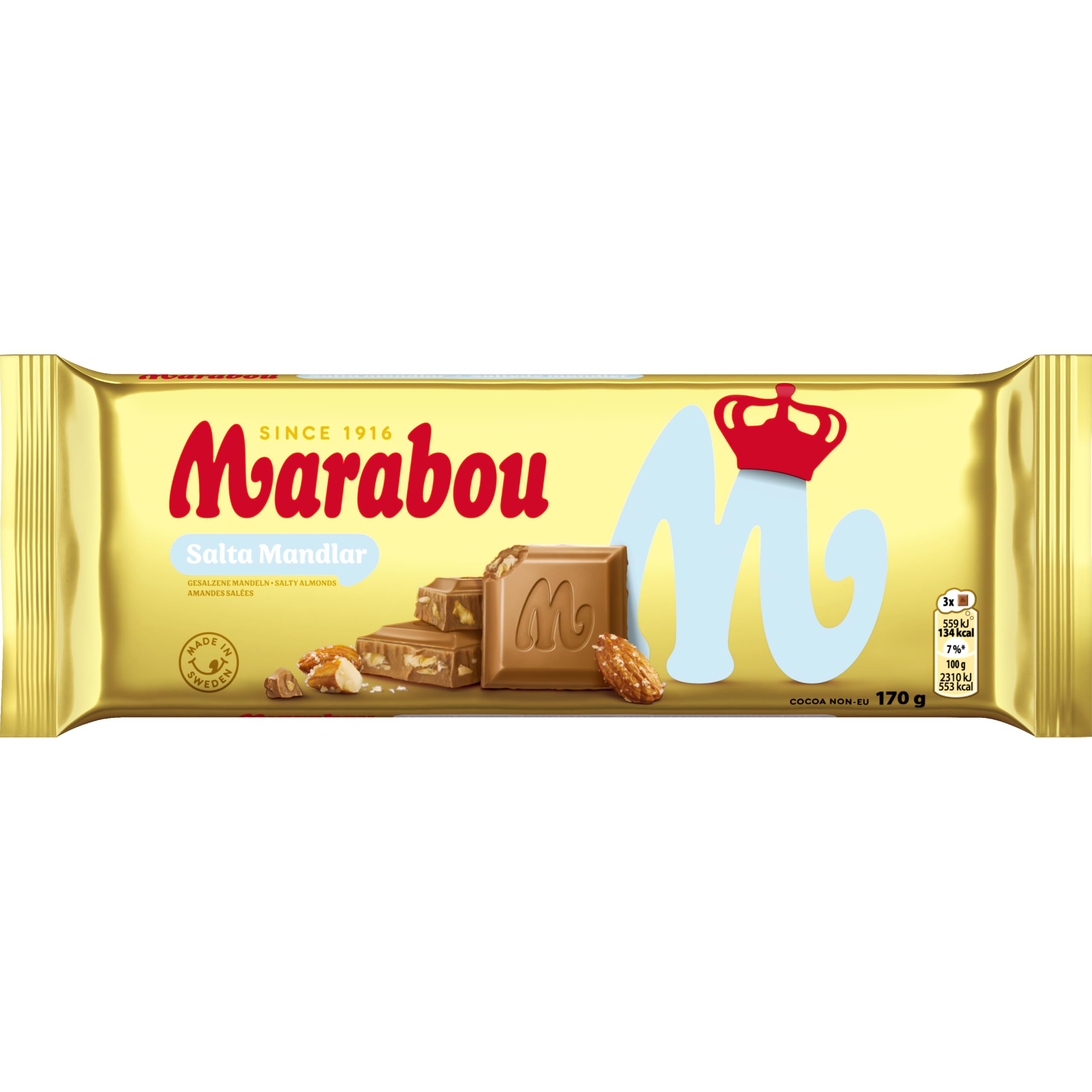 Marabou Chokladkakor Biscoff Milchschokolade 15x160 g Vorrat