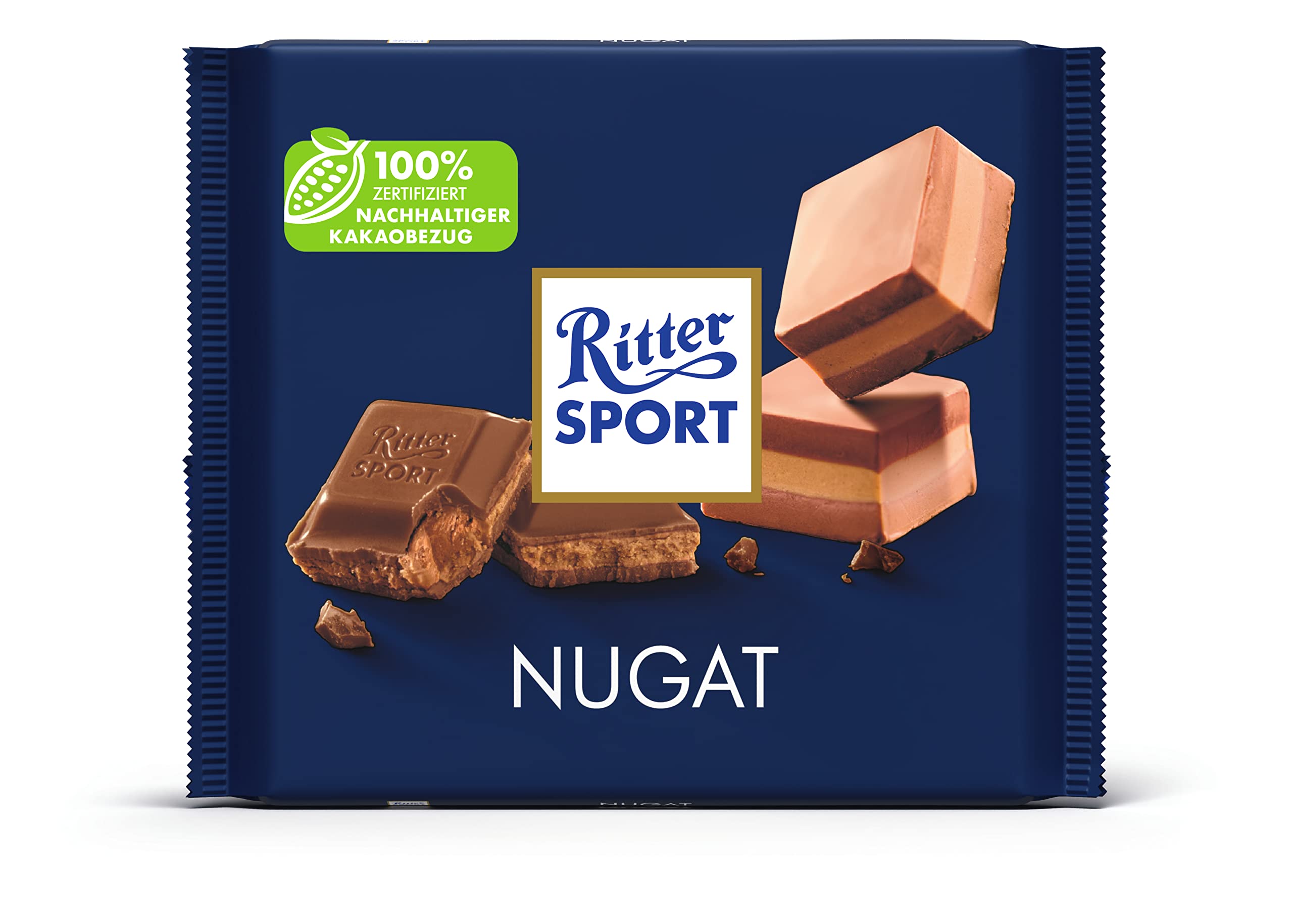 Ritter Sport Großtafel Nugat Schokolade 11x250g Vollmilch