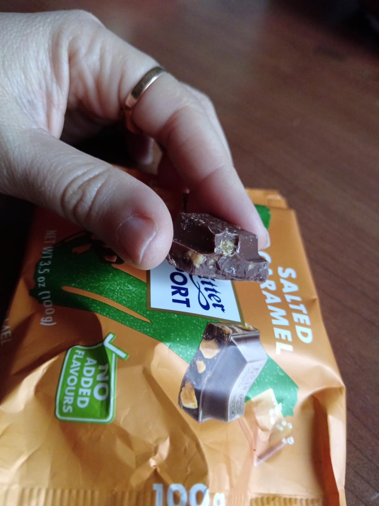 Ritter Sport Vegan Salted Caramel Schokolade 11x100g