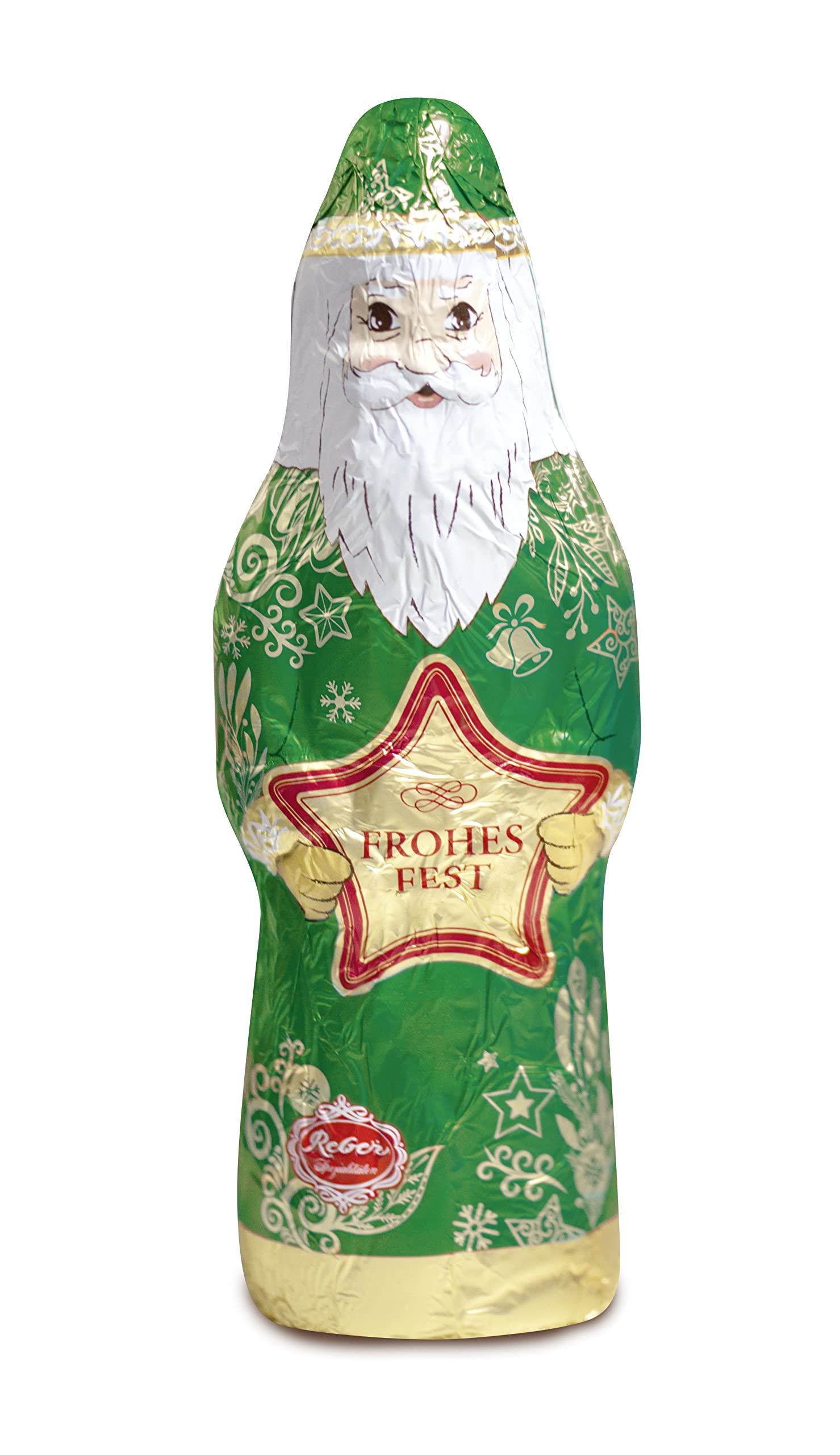 Reber Glückskäfer Weihnachtsmann Figur 100g Vollmilch