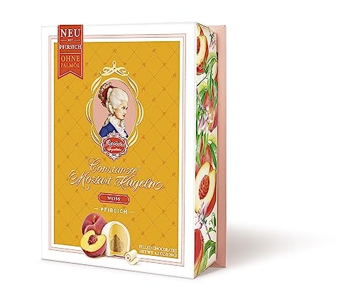 Reber Constanze Mozart-Kugel Weiß Pfirsich 6er Barock