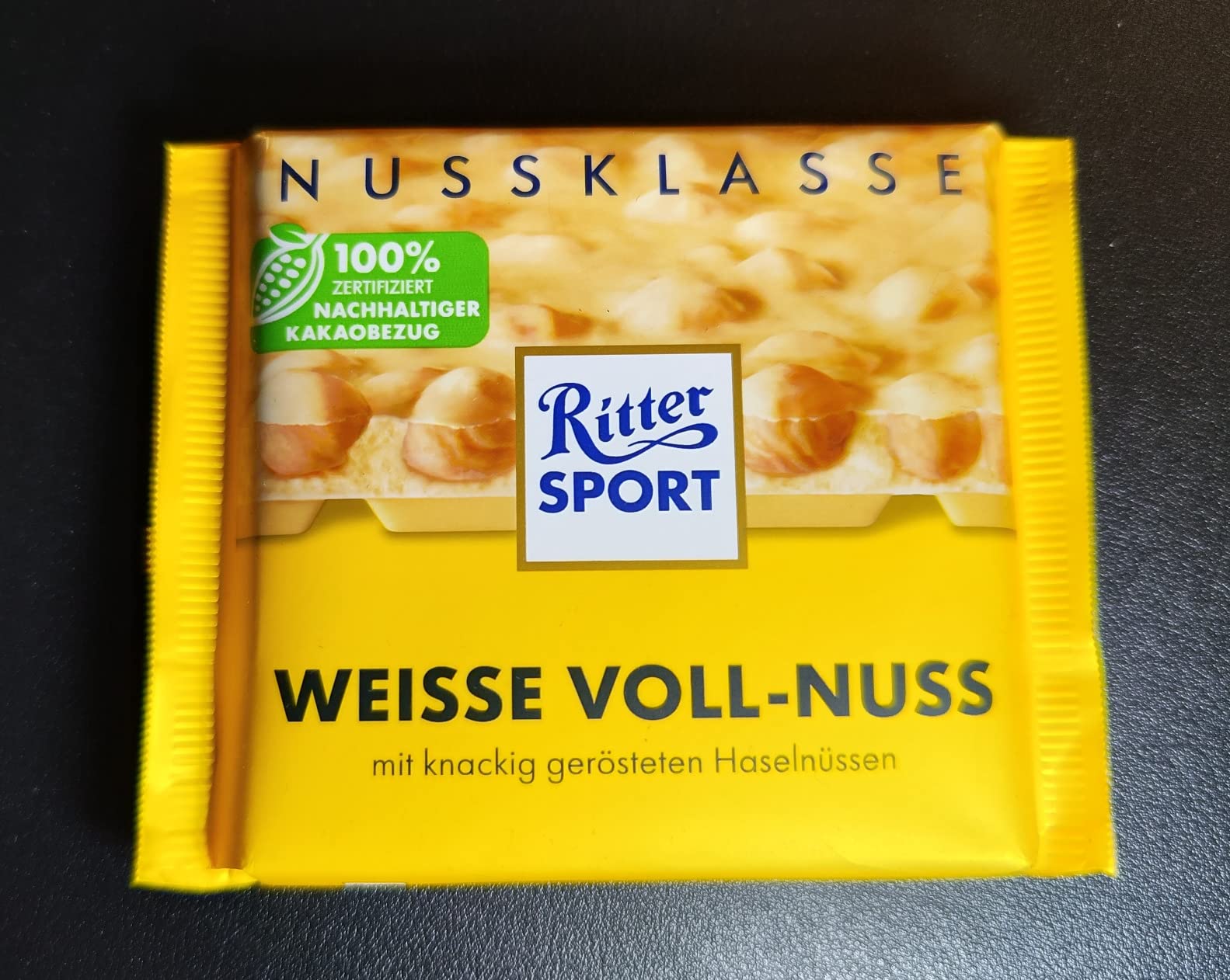 Ritter Sport Weisse Voll-Nuss Schokolade 10 x 100g Haselnuss