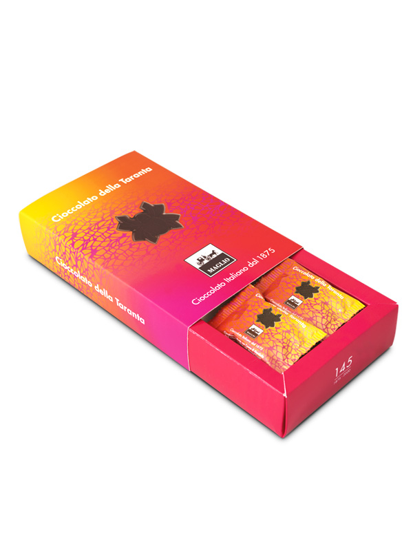 Maglio Taranta Schokolade Geschenkbox 62%