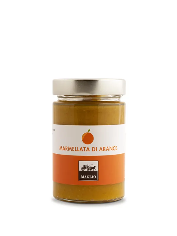 Maglio Orangen Marmelade Glas 85g Frucht
