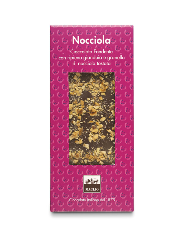 Maglio Fondente Nocciola Schokoladentafel Zartbitter Haselnuss