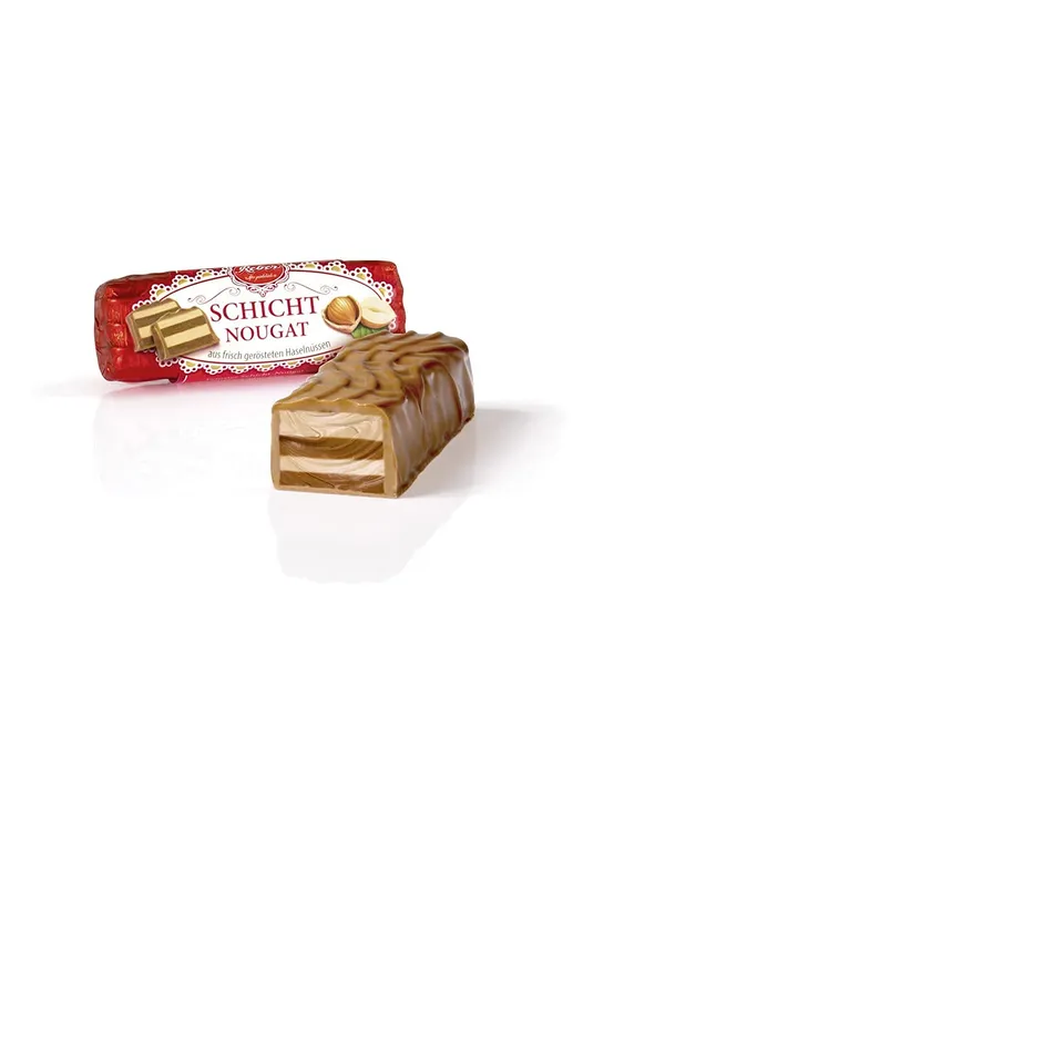 Reber Schicht-Nougat Alpenmilch 30g Haselnuss