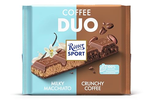 Ritter Sport Großtafel Coffee Duo Schokolade 12x218g Kaffee