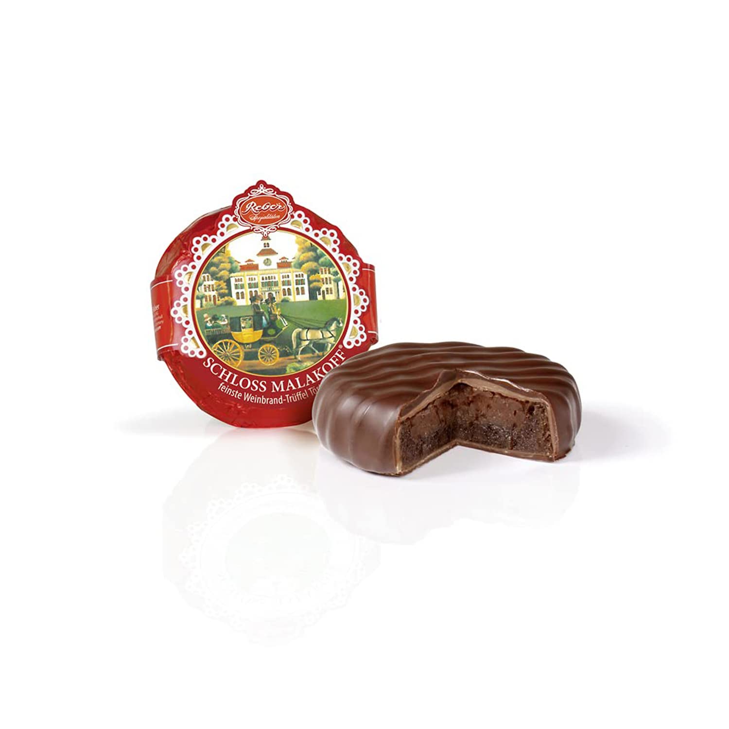 Reber Spezialitäten-Kassette Mozart Pralinen Weihnachten 8er 285 g