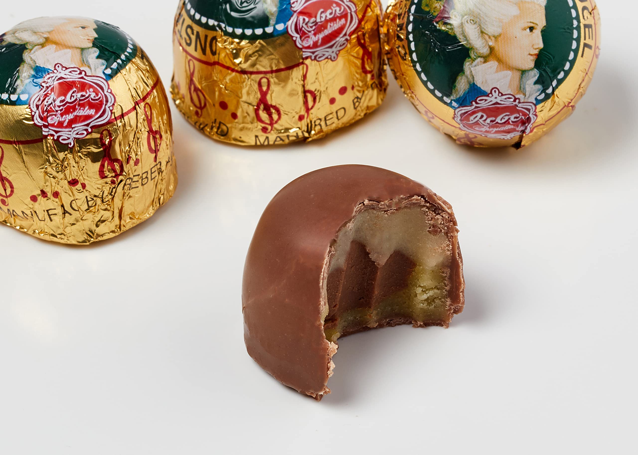 Reber Constanze Mozart-Kugeln Pralinen Alpenmilch 5er 100 g