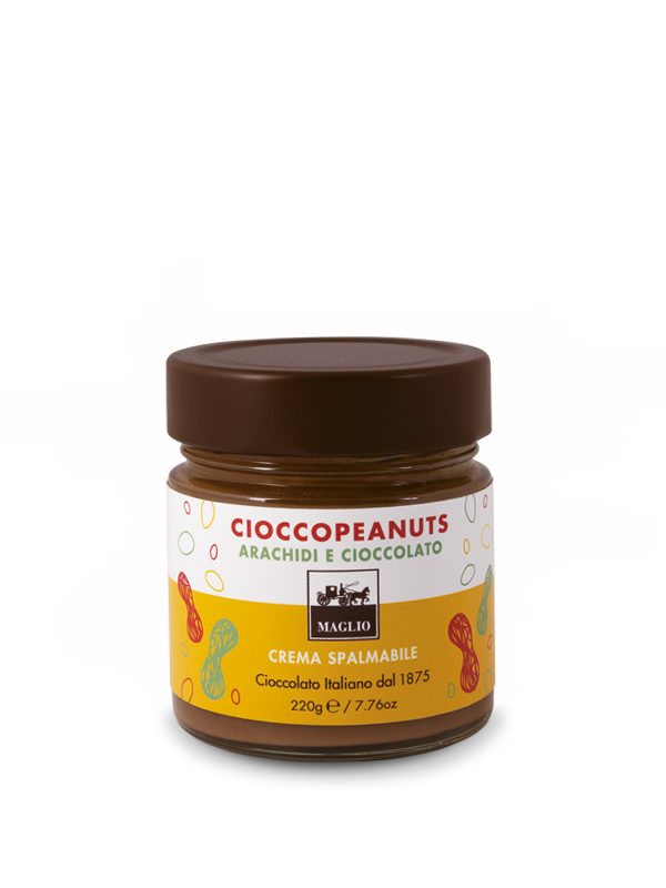 Maglio CioccoPeanuts Erdnuss-Schokocreme Erdnuss 57% proteinreich